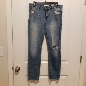 Eunina Low Rise Skinny Jeans, Size 15